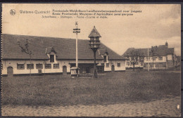 WETTEREN - QUATRECHT - Provinciale Middelbare Landbouwberoepsschool Voor Jongens; Schoolhoeve - Stallingen - Wetteren