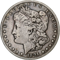 États-Unis, Dollar, Morgan, 1891, Carson City, Argent, TB+, KM:110 - 1878-1921: Morgan