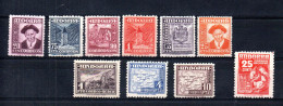 Andorra (Sp.) 1948/51 Freimarken 44,47/51 Und 55/58 (240.00 Euro) Postfrisch/MNH - Ungebraucht