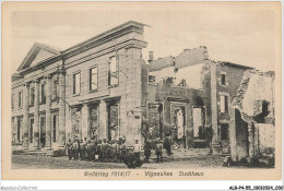 ALRP4-0316-55 - VIGNEULLES - Weltkrieg 1914-17 - Stadthaus  - Vigneulles Les Hattonchatel