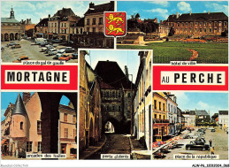 ALWP6-0535-61 - MORTAGNE-AU-PERCHE - Place Du Gal De Gaulle - Hotel De Ville - Arcades Des Halles - Mortagne Au Perche