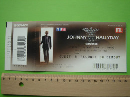 Ticket Entrée Stade De France JOHNNY HALLYDAY - TOUR 66 - 29 MAI 2009 - Concerttickets