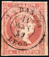 León - Edi O 48 - 4 C.- Mat Fech. Tp. II "La Bañeza" - Gebruikt
