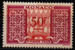 MONACO 1946-7 ** - Impuesto