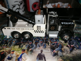 Dépanneuse De Police Kenworth Majorette 1/47 Made In France - Majorette