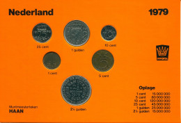 NÉERLANDAIS NETHERLANDS 1979 MINT SET 6 Pièce #SET1017.7.F.A - Nieuwe Sets & Testkits