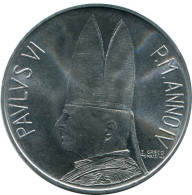 10 LIRE 1966 VATIKAN VATICAN Münze Paul VI (1963-1978) #AH362.13.D.A - Vaticano (Ciudad Del)