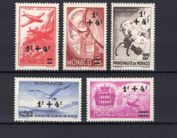  Monaco  PA8/12 - MNH - Posta Aerea