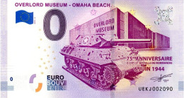 Billet Touristique - 0 Euro - France - Overlord Museum - Omaha Beach (2019-4) - Privéproeven