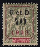Guadeloupe N°52 - Signé Calves - Neuf ** Sans Charnière - TB - Unused Stamps