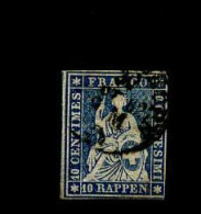 Switzerland - Sc21 - Used - Used Stamps