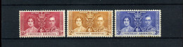 Northern Rhodesia  - Coronation 1937 -  MH - Rhodésie Du Nord (...-1963)