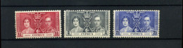 Cyprus - Coronation 1937 -  MH - Cyprus (...-1960)