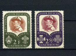 Luxembourg -   526/27  Baden Powell - MNH - Unused Stamps
