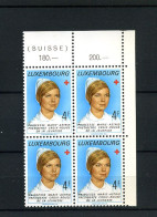 Luxembourg - 826 In Blok Van 4/en Bloc De 4 - MNH - Neufs