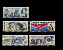 Tjechoslovakije - 2323/27 - MNH - Unused Stamps