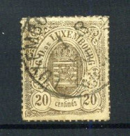 Luxembourg - 19 - Gest / Obl / Used - 1891 Adolphe Voorzijde