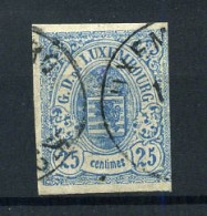 Luxembourg - 20 - Gest / Obl / Used - 1891 Adolphe Voorzijde