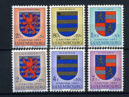 Luxembourg - 534/39 - MH * - Unused Stamps
