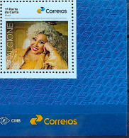 SI 23 Brazil Institutional Stamp Alcione 50 Years Of Career Black Music Woman 2024 Vignette Correios - Personalized Stamps