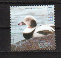 2023. ESTONIA: The Long-tailed Duck . Le Canard à Longue Queue. Timbre Neuf ** - Canards