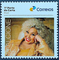 SI 23 Brazil Institutional Stamp Alcione 50 Years Of Career Black Music Woman 2024 - Personalized Stamps
