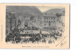MOREZ JURA - La Place Du Marché Le 14 Juillet - Très Bon état - Morez