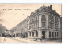 MOREZ DU JURA - Grande Rue Et Caisse D'Epargne - Très Bon état - Morez