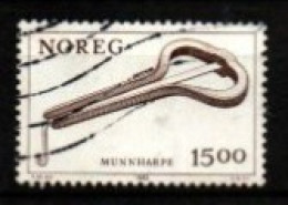 NORVEGE   -  1982 .   Y&T N° 820 Oblitéré.   Guimbarde   /  Musique - Usati