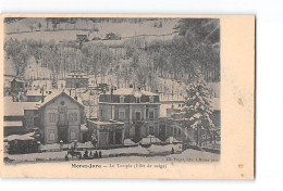 MOREZ JURA - Le Temple - Effet De Neige - Très Bon état - Morez