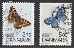 Dänemark 1993, Mi.-Nr.  1048-1049, Gestempelt - Used Stamps