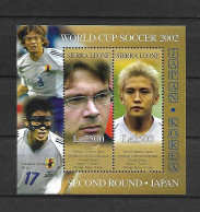 Sierra Leone 2002 Football - World Cup - Japan MS MNH - 2002 – Corea Del Sud / Giappone