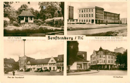 43351173 Senftenberg Niederlausitz Stadtpark Platz Der Freundschaft HO Kaufhaus  - Brieske
