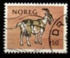 NORVEGE   -  1981 .  Y&T N° 791 Oblitéré.   Chèvre - Usati