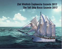 POLAND 2017 POST OFFICE LIMITED EDITION PHILATELIC FOLDER: POLISH TALL SHIPS RACE SZCZECIN SAILING CAPITAL OF EUROPE MS - Maritime