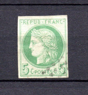 France Colonies 1872 Old 5 C. Ceres Stamp (Michel 17) Nice Used - Ceres