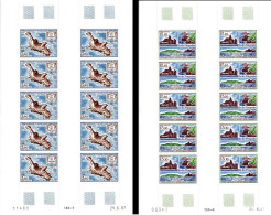 TAAF 1988, Penguin Island Map, 2Sheetlet - Unused Stamps