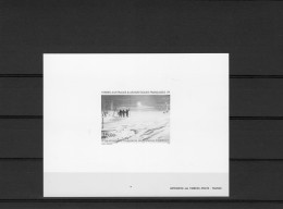 TAAF 1995, Moving Of Winter Station Charcot, Deluxe Block - Bases Antarctiques