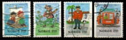 NORVEGE   -  1984 .  Y&T N° 870 à 873 Oblitérés .  Dessins D'enfants - Usati