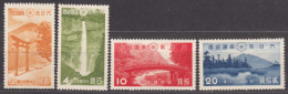 Japan 1938 Pictorials Landscapes Mi#272-275 Mint Never Hinged - Ongebruikt