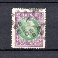 Netherlands Indies 1870 Old King William Stamp (Michel 16) Nice Used - Niederländisch-Indien
