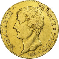 France, 20 Francs, Napoléon I, An 12, Paris, Or, TB+, Gadoury:1021, KM:661 - 20 Francs (goud)
