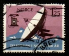 NORVEGE   -  1980 .  Y&T N° 771 Oblitéré.  Téléphone - Used Stamps