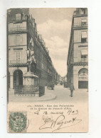 PARIS 5083 RUE DES PYRAMIDES ET LA STATUE DE JEANNE D'ARC 1903 - District 01