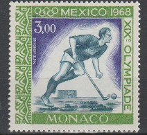 Monaco Poste Aérienne N° 092 ** JO De Mexico - Posta Aerea