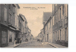 FLEURANCE - Rue Marsolan Et De La Poste - Très Bon état - Fleurance