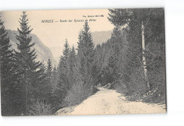 MOREZ - Route Des Rousses En Hiver - Très Bon état - Morez