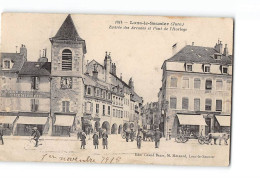 LONS LE SAUNIER - Entrée Des Arcades Et Pont De L'Horloge - Très Bon état - Lons Le Saunier