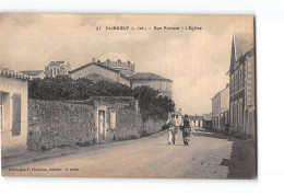 PAIMBOEUF - Rue Pronzat - L'Eglise - Très Bon état - Paimboeuf