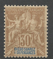 DIEGO-SUAREZ N° 33 NEUF** LUXE SANS CHARNIERE / Hingeless / MNH - Unused Stamps